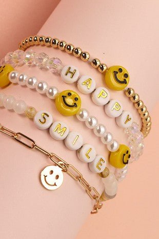 Stretchable Smiley Bracelets