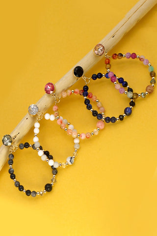 Teardrop Beaded Earrings