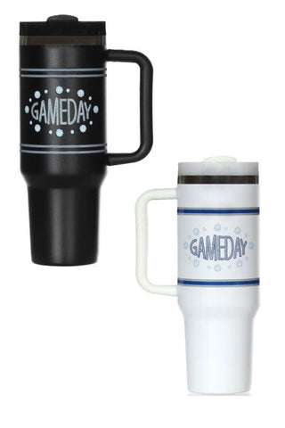 Game Day Tumbler/Straw - Trudy's Trendy Boutique