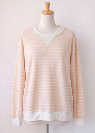 Heritage Striped Pullover - Trudy's Trendy Boutique