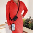 Clip and Go Strap w/Pouch Vegan Leather - Trudy's Trendy Boutique