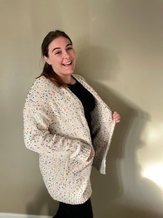 Multi - Dot Cardigan - Trudy's Trendy Boutique