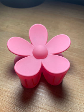 Large Flower Claw Clips - Trudy's Trendy Boutique